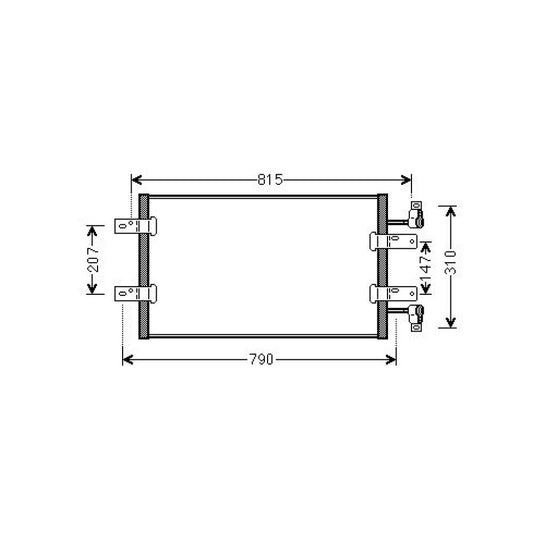 93857126 KONDENSATOR RENAULT TRAFIC VI 04/2006 DCC1360