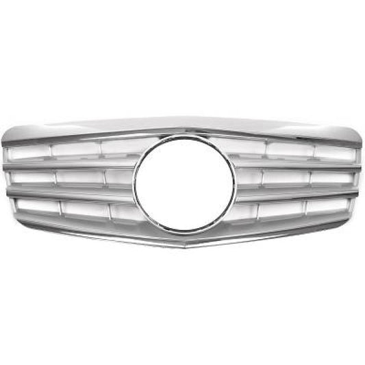 KÜHLERGRILL KPL.  DB W211, 06-09         CHROM/SILBER 1615540