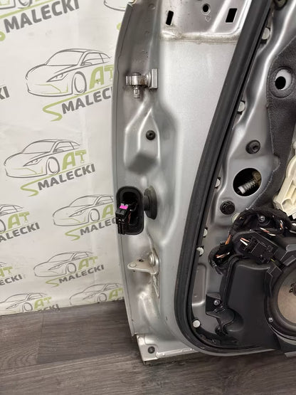 Türe Tür Vorne Rechts Audi A6 4F C6 Modell LY7W Silber metallic
