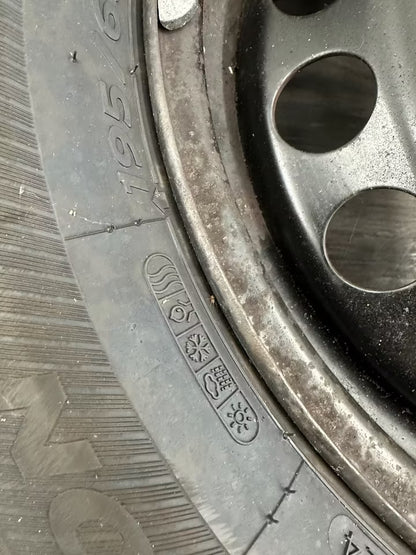 195 65 R15 Kompletträder 7mm DOT 2124 Vw Audi Seat Skoda 5x112