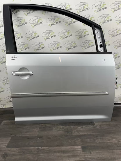 Türe Tür Vorne Rechts Vw Touran 1T 03-15 Bj Farbe LA7W Silber