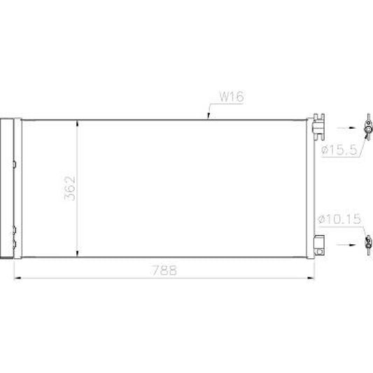 44 22 250 KONDENSATOR;TRAFFI;VIVARO, 14-19 DCC1955