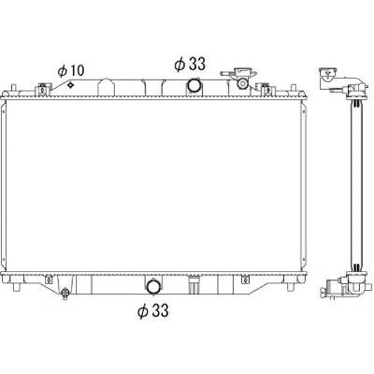 PE0115221 Kühler Motorkühlung für MAZDA CX5 04/2012 DCM2283