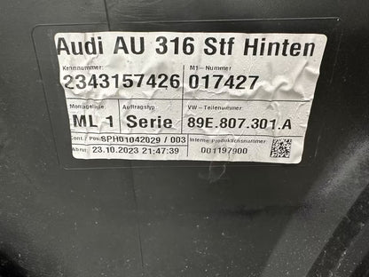 89E807301A Stoßstange Heckschürze Hinten Audi Q4 Modell