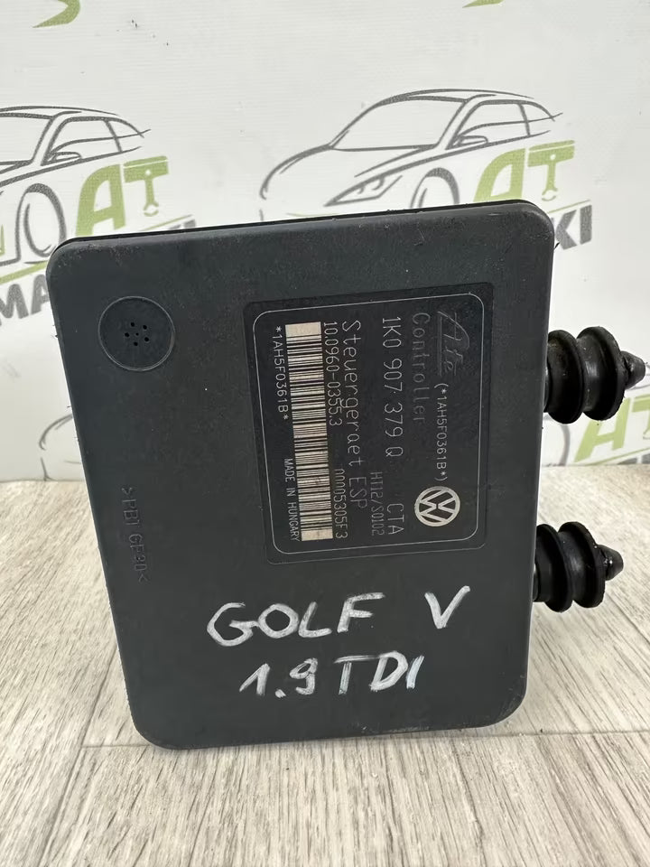 1K0907379Q 1K0614517M ABS ESP Steuergerät Vw Audi