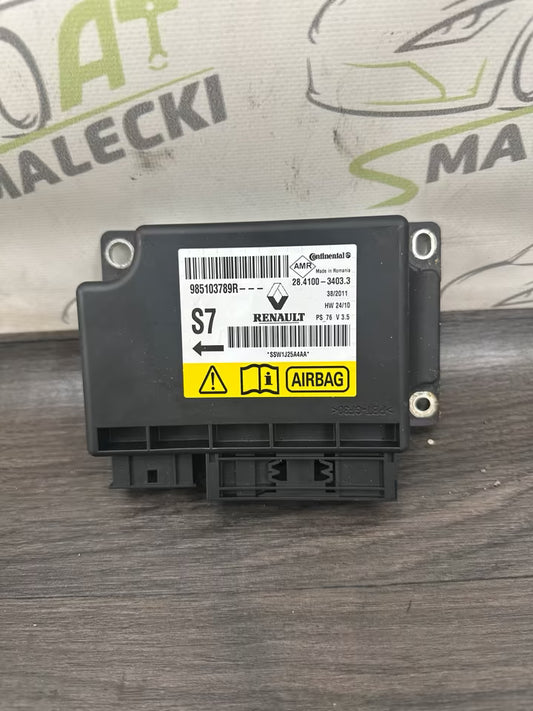 985103789R Airbag Steuergerät Renault Megane III