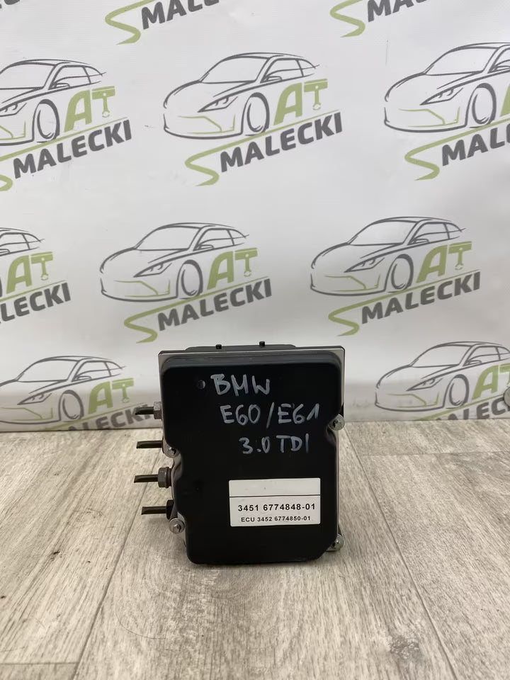 ABS Steuergerät Bmw 5er E60 E61 6774848-01 6774850-01