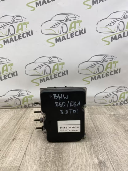 ABS Steuergerät Bmw 5er E60 E61 6774848-01 6774850-01