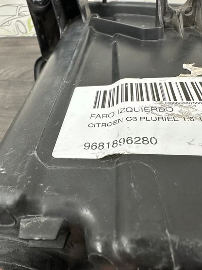 9681896280 Scheinwerfer Links Citroën C3 Pluriel Modelle Original