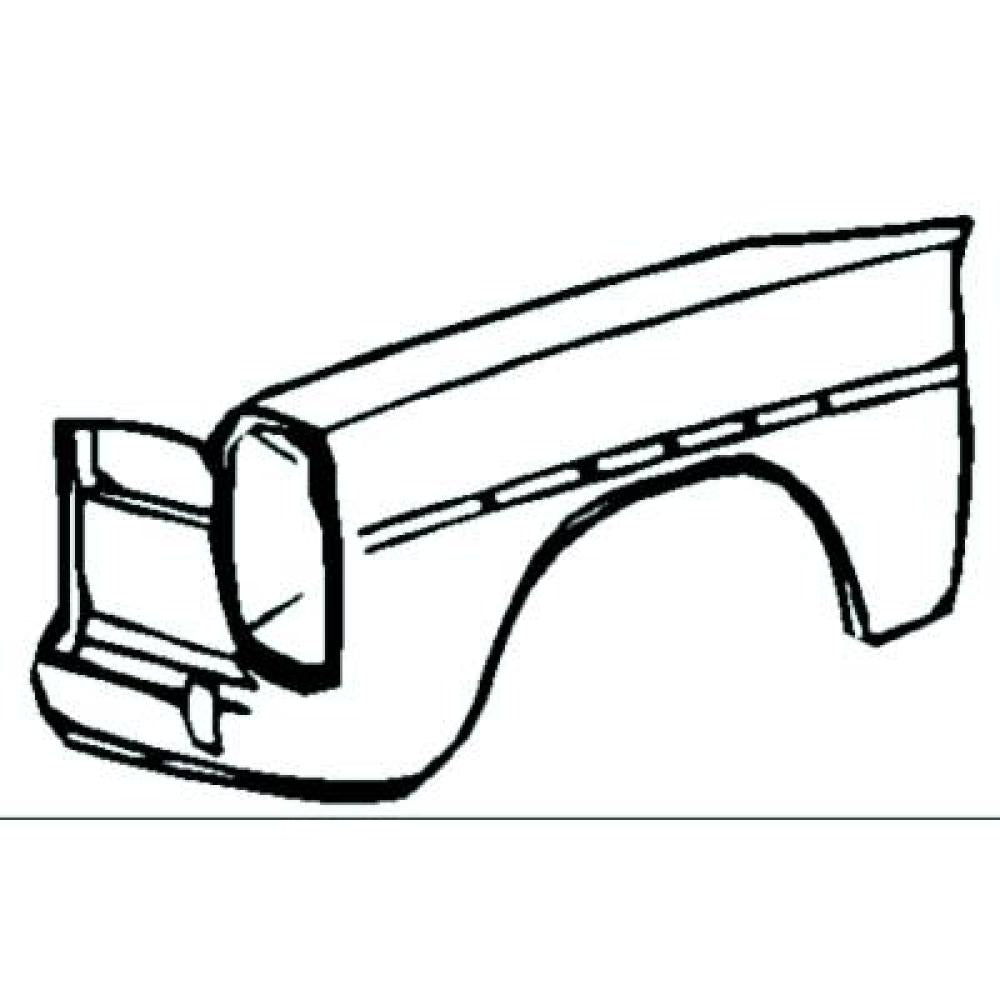 A1158801418 KOTFLÜGEL RECHTS     W114, BJ. 68-73          AUCH COUPE` 1610006