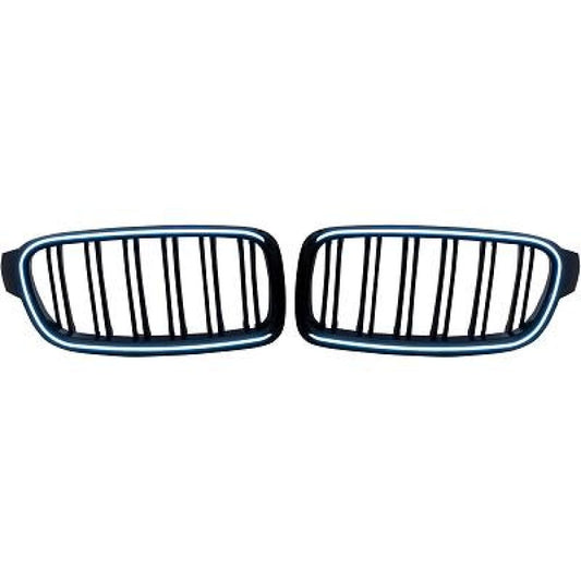 DESIGNGRILL MIT LED,  F30, 12-19;        DOPPEL-STEG, 1217244