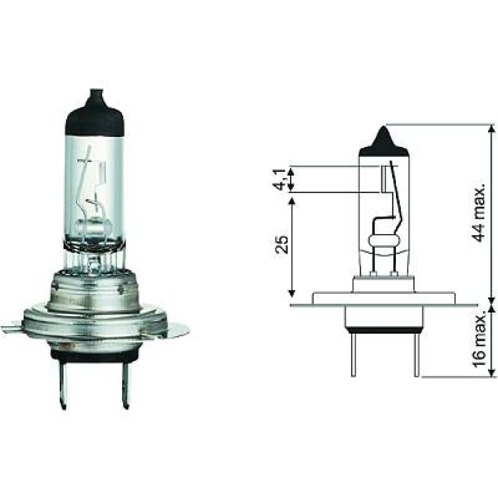 14145090 H7 12V 55W PX26d H7 Glühlampe LID10019