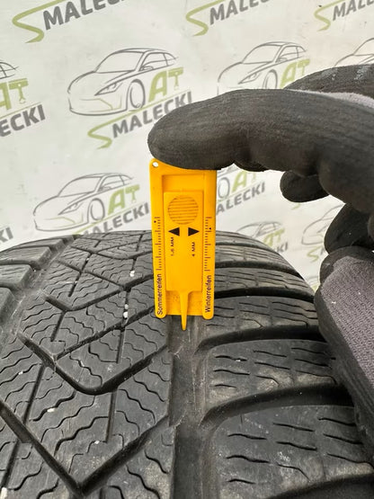 225 45 R17 winter tires 2 pieces Pirelli 5mm 3419 used