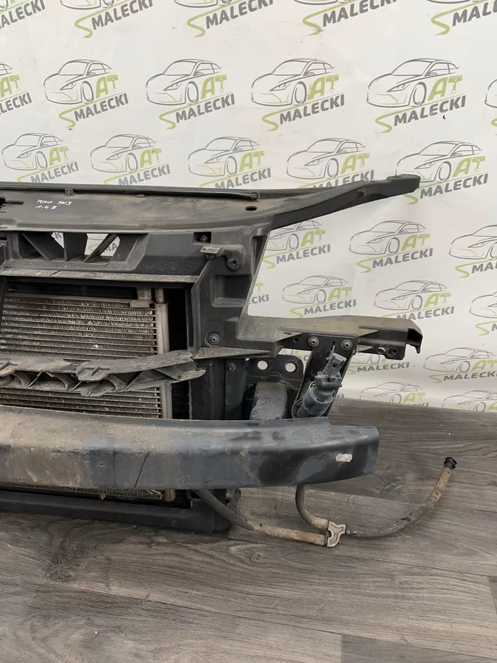 Lock carrier front mask complete Vw Polo 9N3 1.2 with air conditioning