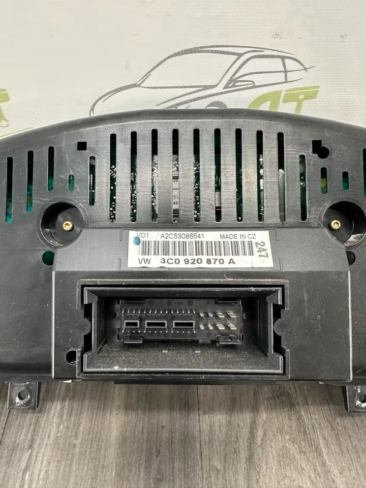 3C0920870A Tacho Kombiinstrument Vw Passat 3C B6 108000