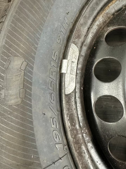 195 65 R15 Kompletträder 7mm DOT 2124 Vw Audi Seat Skoda 5x112