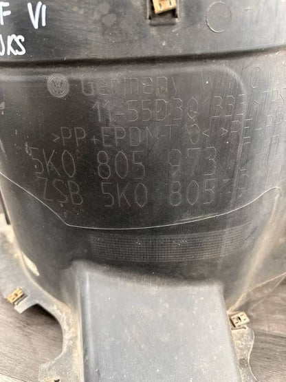 Radhausschale Innenkotflügel komplett Links Vw Golf VI 6 5K Model