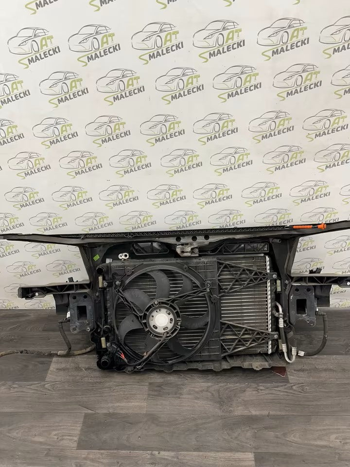 Lock carrier front mask complete Vw Polo 9N3 1.2 with air conditioning