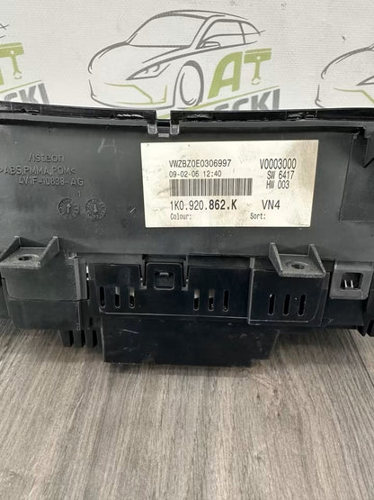 1K0920862K Tacho Kombiinstrument Vw Golf V 5 1K 5M 208000 km