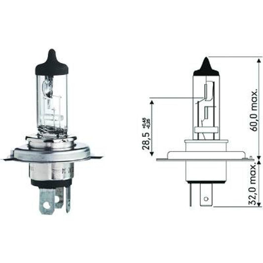 nan HS1 12V 35/35W PX43t HS1 Glühlampe      Halogen LID10024
