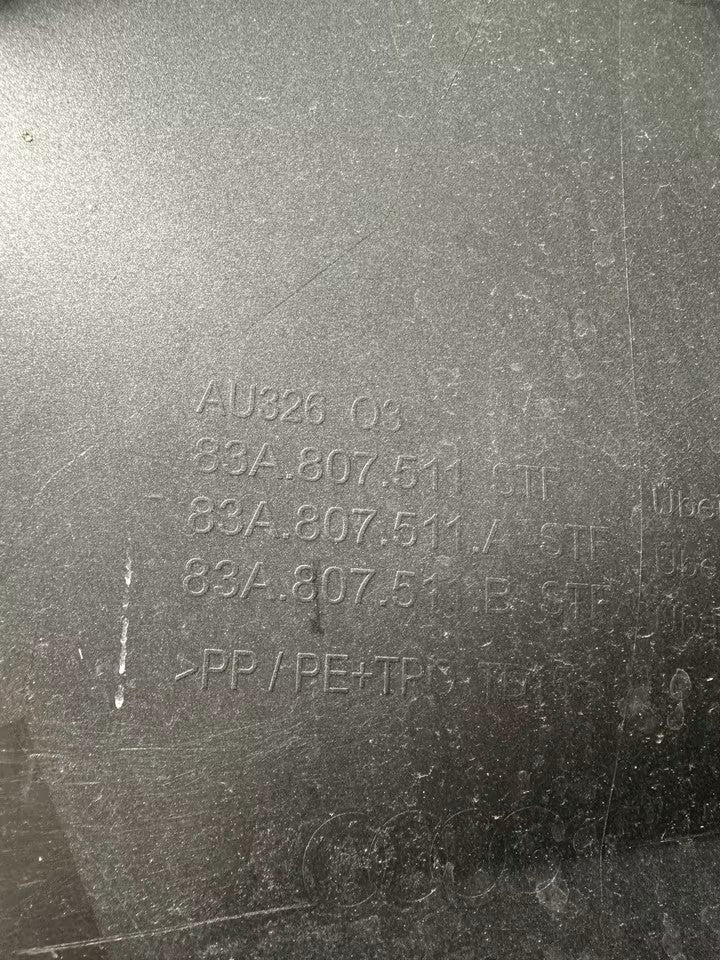 83A 807 511 Stoßstange Hinten Audi Q3 83A Modell