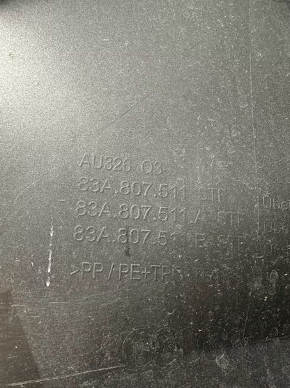 83A 807 511 Stoßstange Hinten Audi Q3 83A Modell
