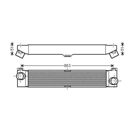0384K1 LADELUFTKÜHLER FIAT DUCATO 250/ Boxer 06- DCA1041