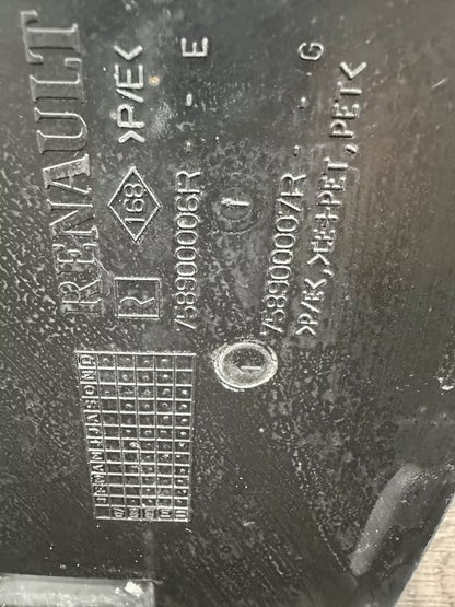 758900006R Unterbodenschutz Motorschutz Renault Megane III 10-16B