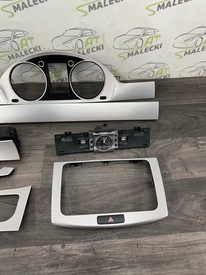 Dekorleiste Set Dekor Zierleiste Vw Passat 3AA B7 Gebürstet