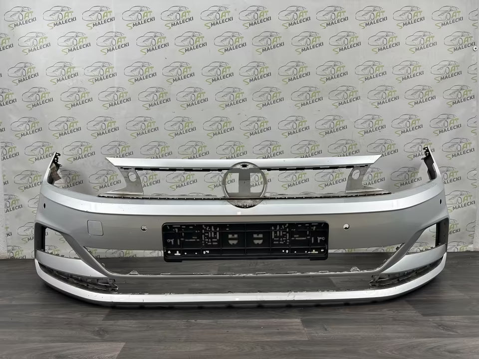 2G0807221 Stoßstange Vorne Vw Polo 2G Modell 4 PDC Silber