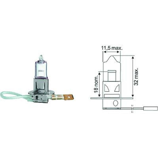 N0177632 H3 12V 55W PK22s H3 Glühlampe LID10016