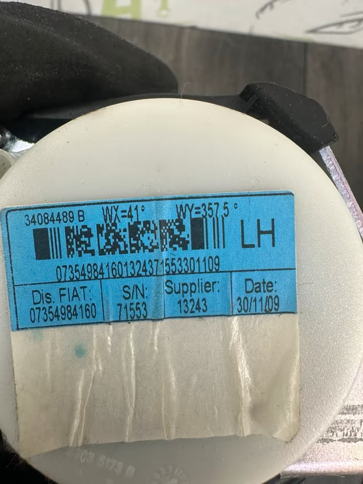 34084489B Sicherheitsgurt Hinten Links Ford Ka Ru8