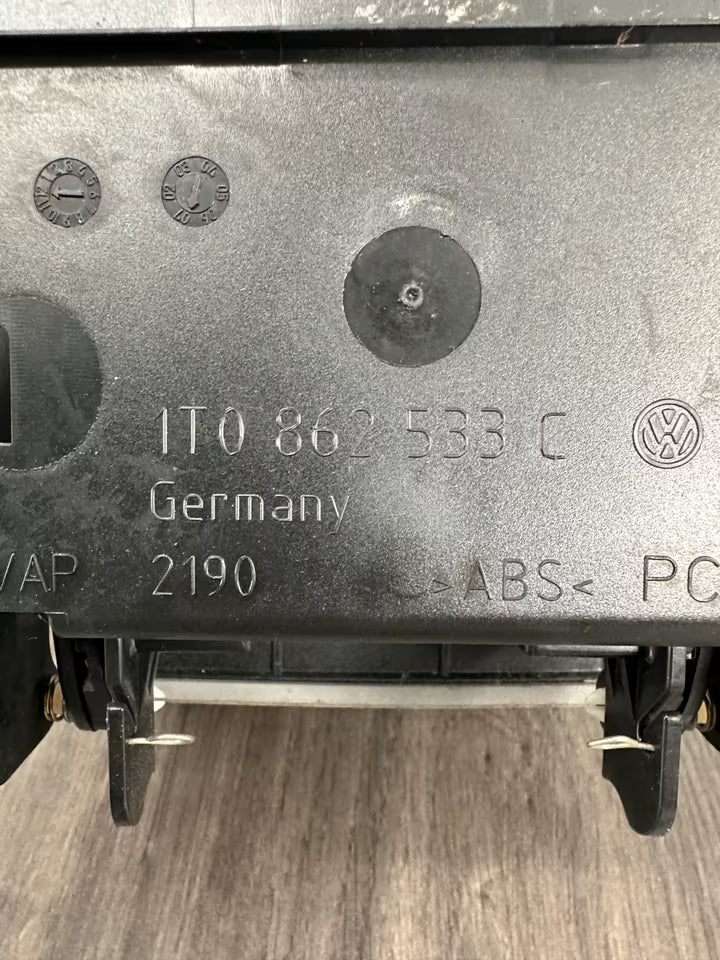 1T0862533C Getränkehalter Hinten Mitte Vw Touran 1T Modell 03-10