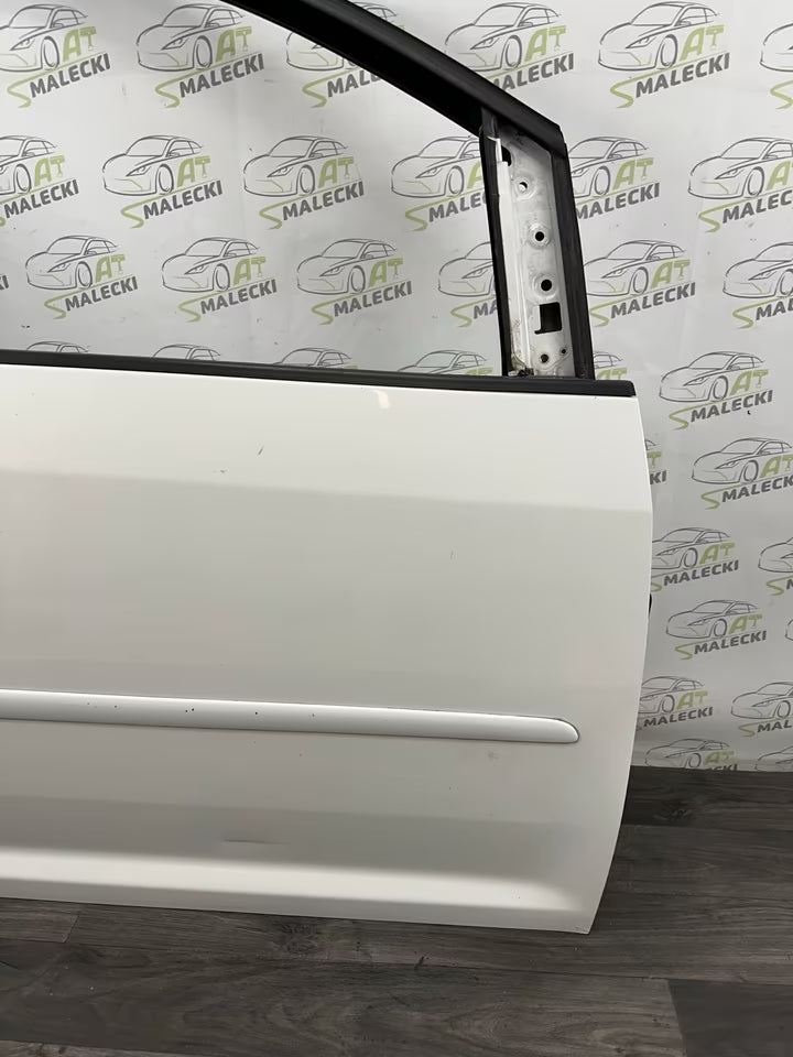 Türe Tür Vorne Rechts Vw Touran 1T 03-15Bj Farbe LB9A Weiß