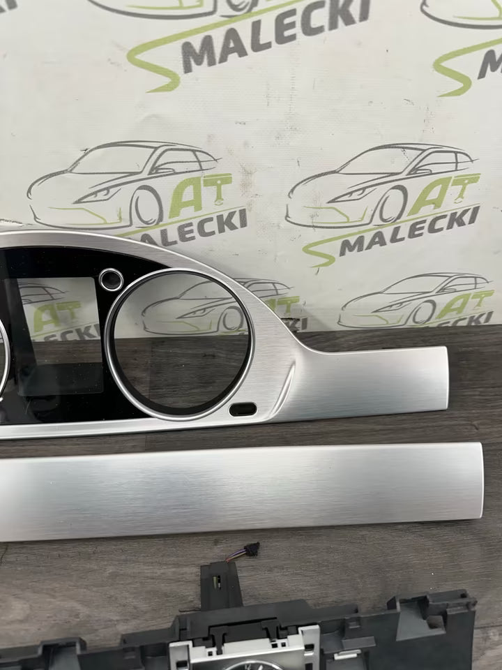 Dekorleiste Set Dekor Zierleiste Vw Passat 3AA B7 Gebürstet