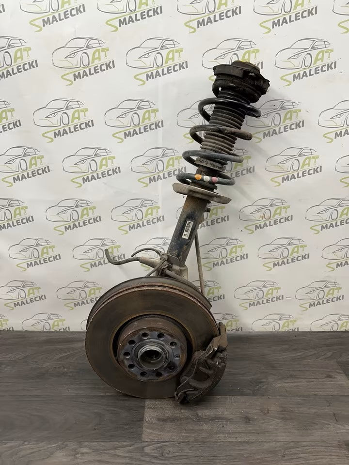 Steering knuckle wheel hub strut right complete Vw Passat 3C B6