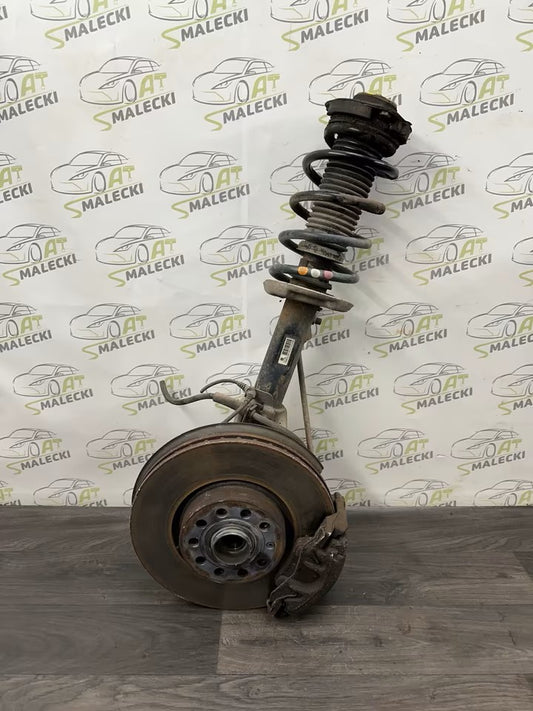 Steering knuckle wheel hub strut right complete Vw Passat 3C B6