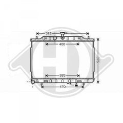 #NAME? Kühler Motorkühlung für NISSAN X-TRAIL 03/2007 DCM1863