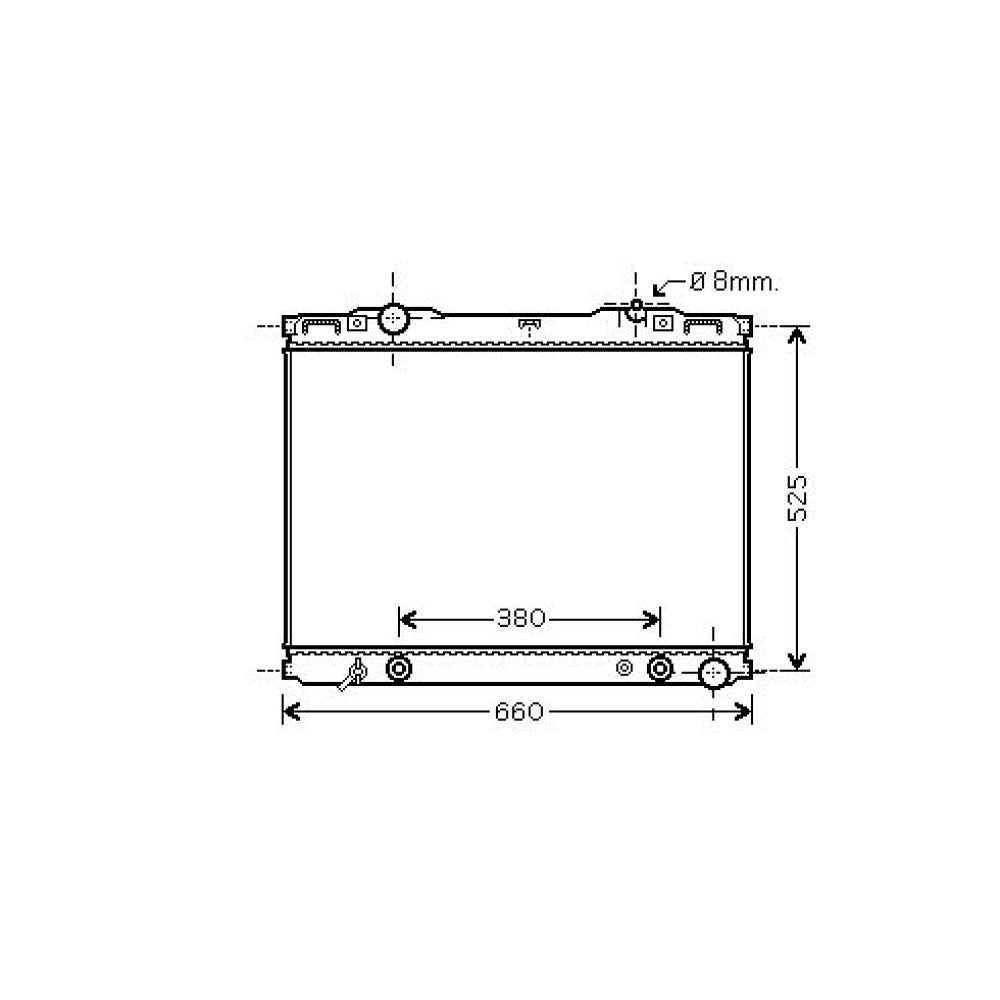 2,53E+55 KÜHLER                   , für KIA SORENTO 07/2002 DCM3803