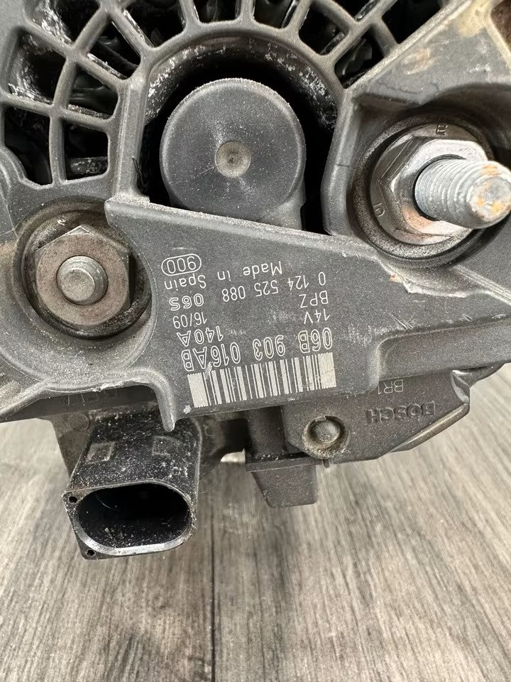 06B903016AB Alternator Generator 1.8 TSI BZB Vw Audi Seat