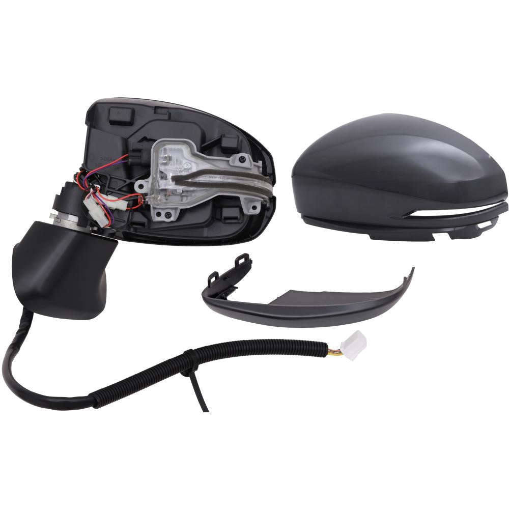 76258-TAR-G11 SPIEGEL LI.    HONDA JAZZ, 2015-2020  GRUND.;BLINKER; 5242325