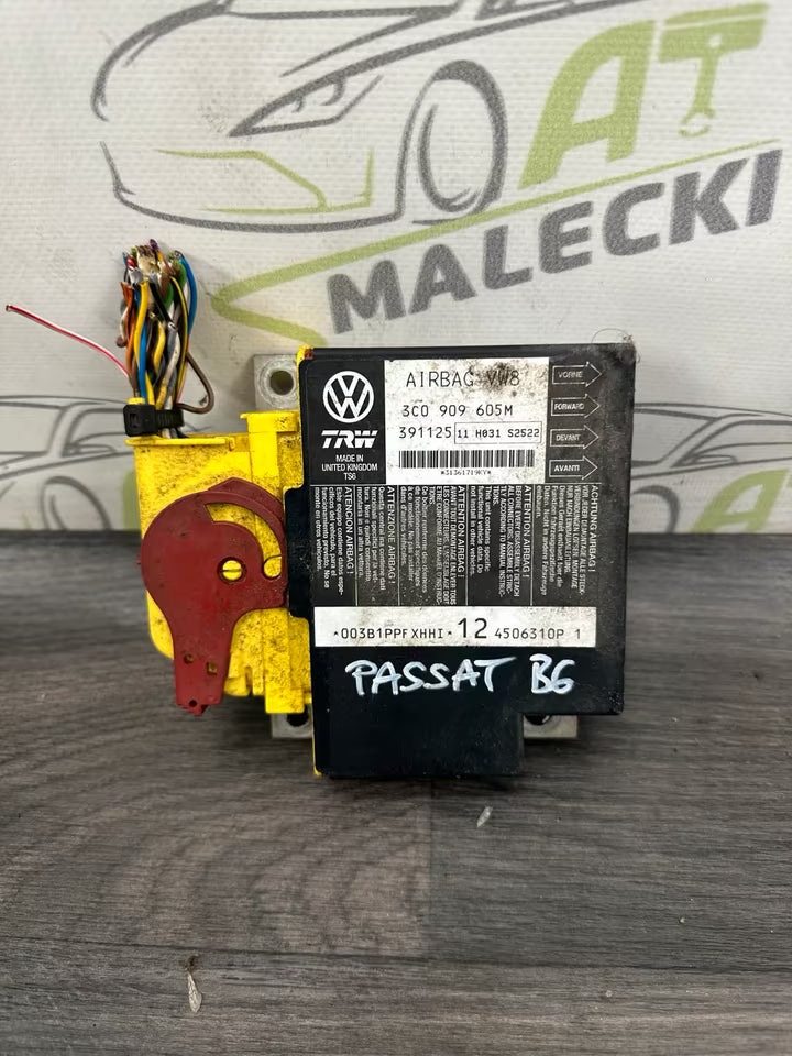 3C0909605M Airbag Steuergerät VW Passat B6 3C