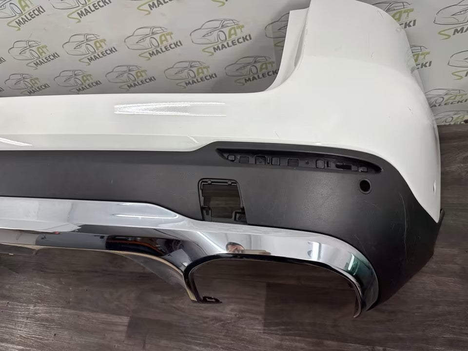 A2538858502 Stoßstange Hinten Mercedes GLC A253 Modell Weiß Chrom