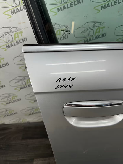 Türe Tür Vorne Rechts Audi A6 4F C6 Modell LY7W Silber metallic