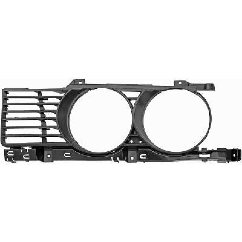 51131944137 GRILL LINKS       BMW E34, für 88-94    FÜR SCHMALE GRILL 1222045