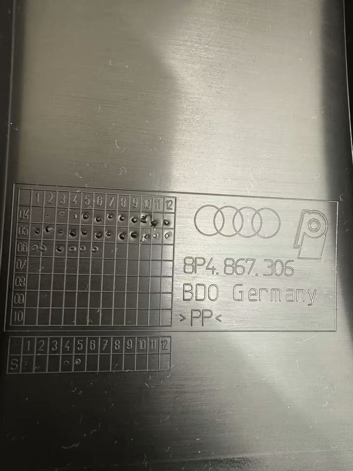 8P4867306 Türverkleidung Türpappe Hinten Rechts Audi A3 8P