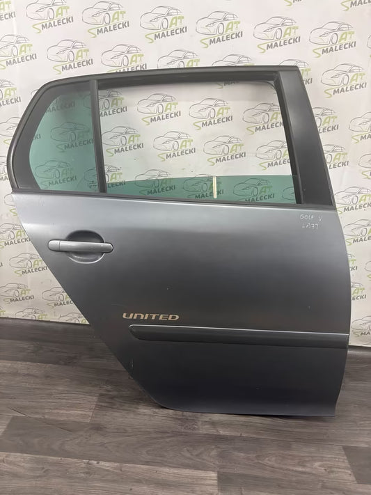 Türe Tür hinten rechts VW Golf V 5 1K Modell Farbe LA7T