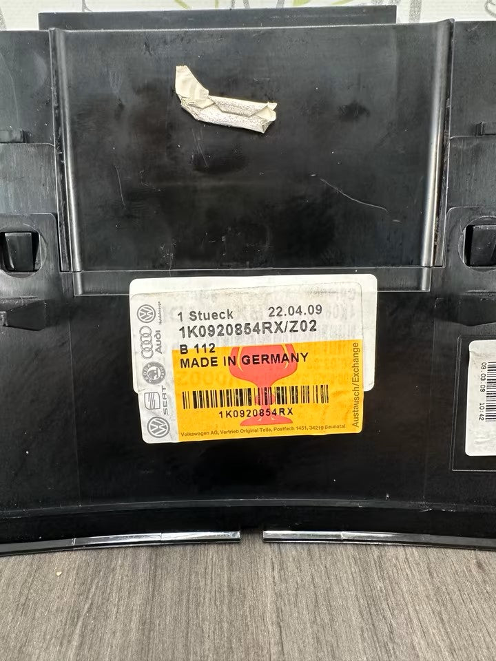 1K0920854RX Tacho Kombiinstrument Vw Golf V 5 1K 5M Diesel 173000