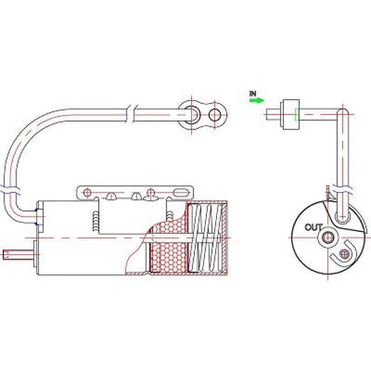 24418371 TROCKNER  OPEL OPEL SIGNUM 08/2003 DCT1171