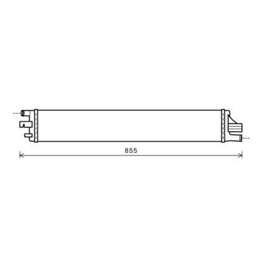 2147000Q0A Kühler Motorkühlung für RENAULT MASTER III 02/2010 DCM2966